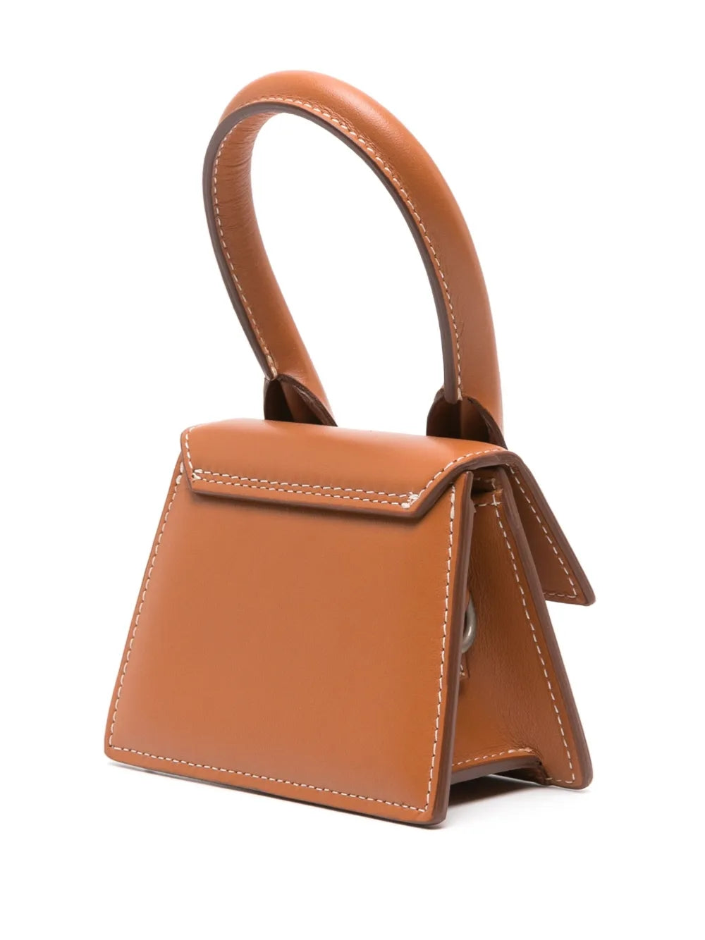Jacquemus Le Chiquito Homme Crossbody Tas in Lichtbruin