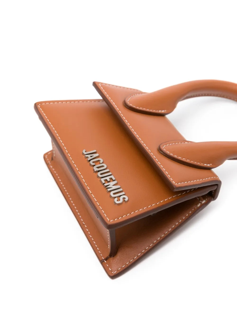 Jacquemus Le Chiquito Homme Crossbody Tas in Lichtbruin