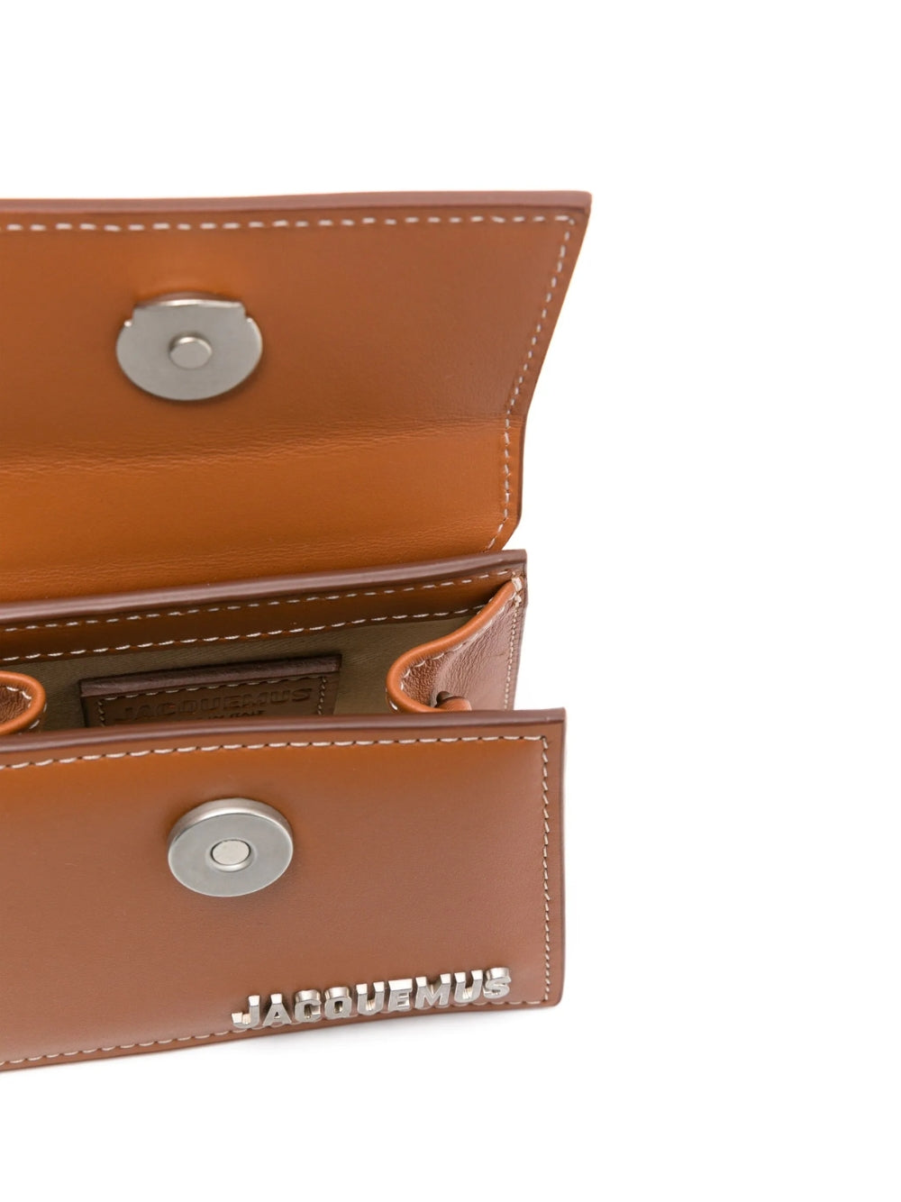 Jacquemus Le Chiquito Homme Crossbody Tas in Lichtbruin