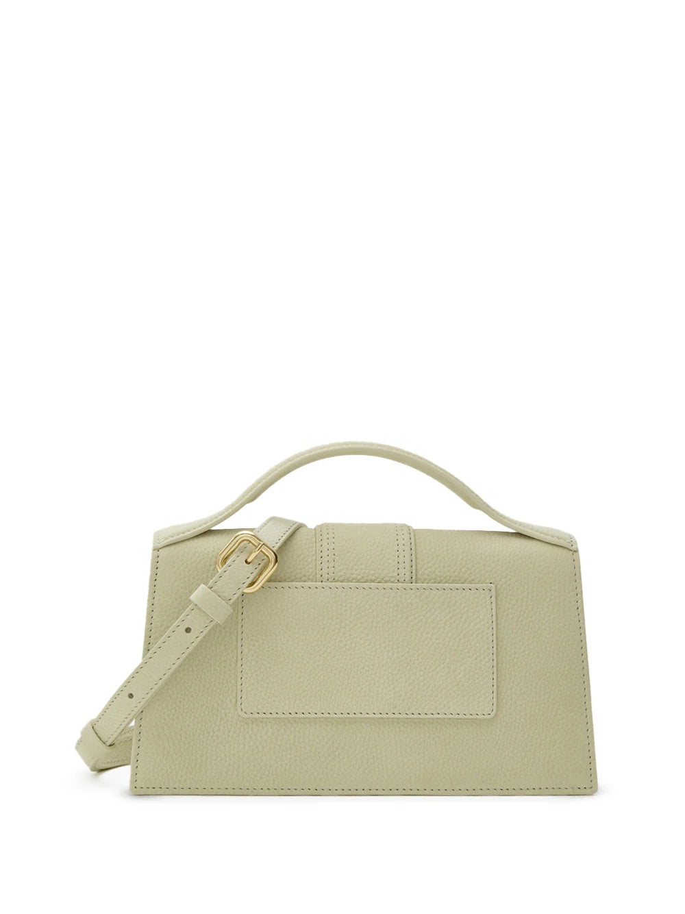 Jacquemus beige getextureerde Le Grand Bambino tas