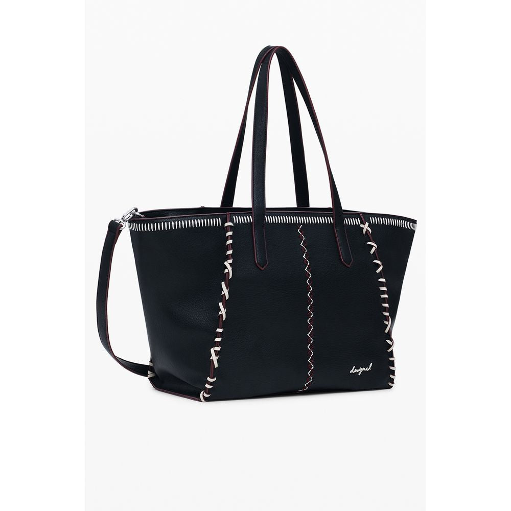 Desigual Zwarte Polyethyleen Dames Handtas