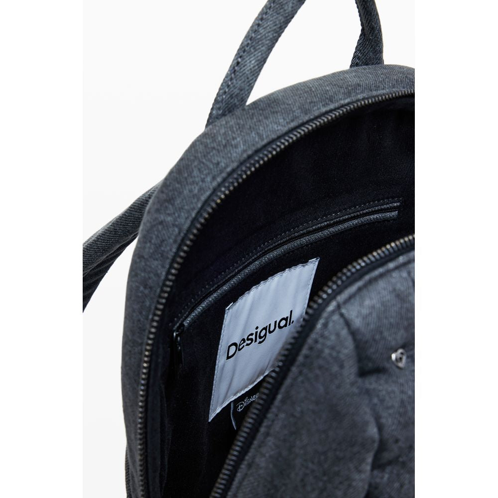 Desigual grijze polyester dames rugzak