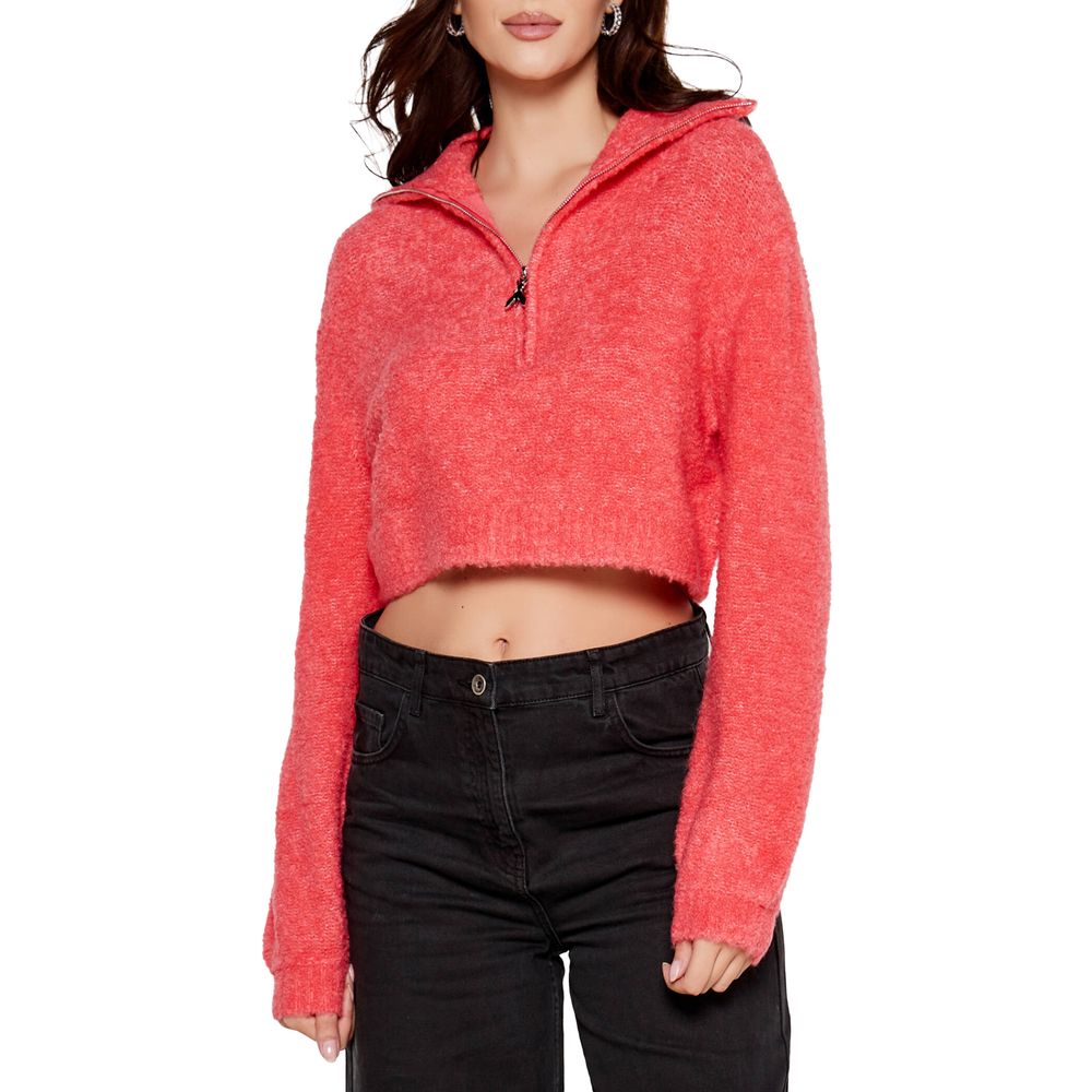 Pull en marabou rose Patrizia Pepe
