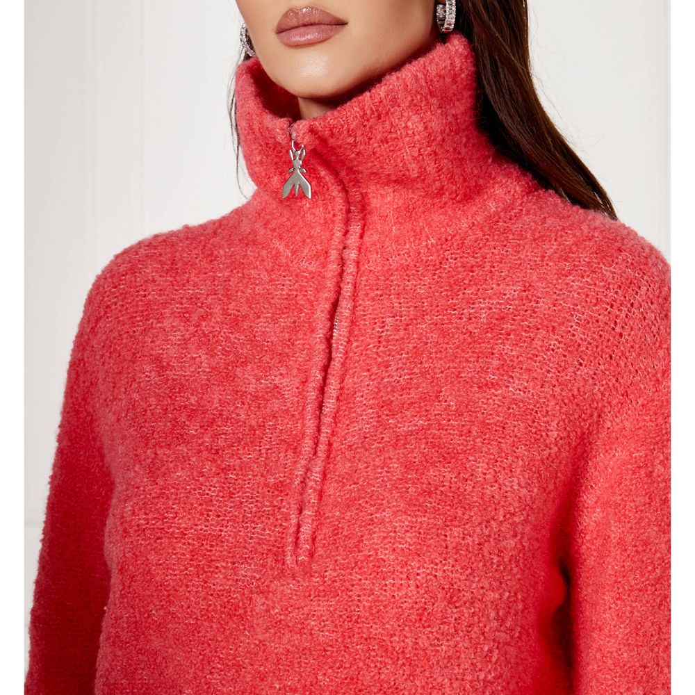 Pull en marabou rose Patrizia Pepe