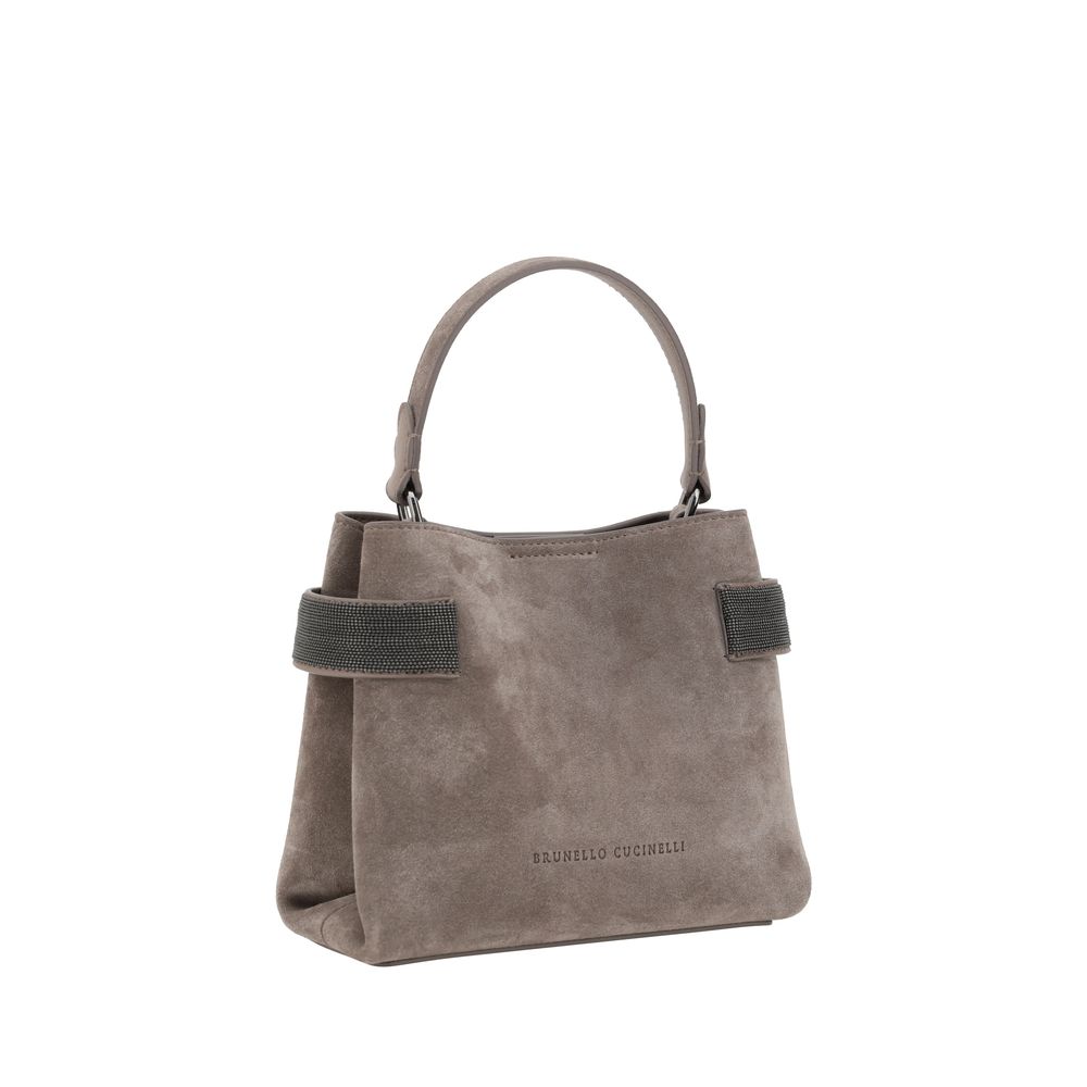 Brunello Cucinelli leren handtas