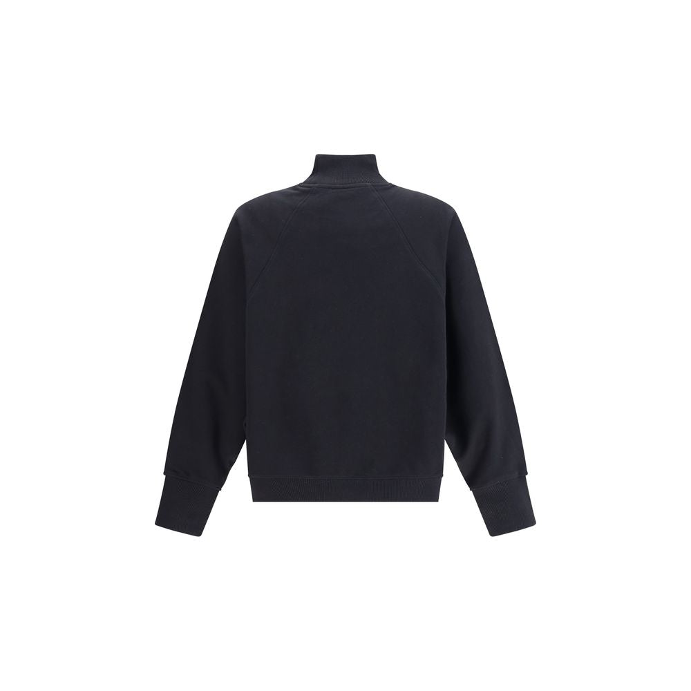 Balmain sweatshirt met luipaardprint en hoge hals