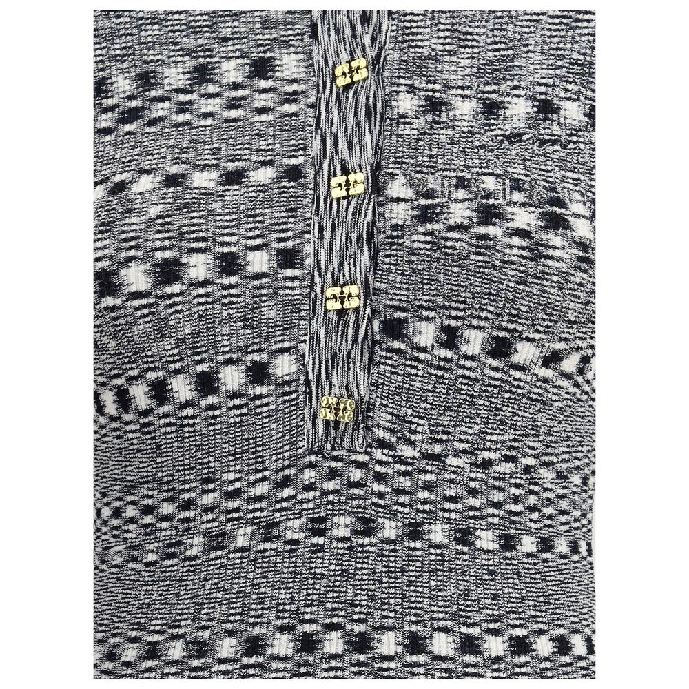 Polo Ganni Space-dye