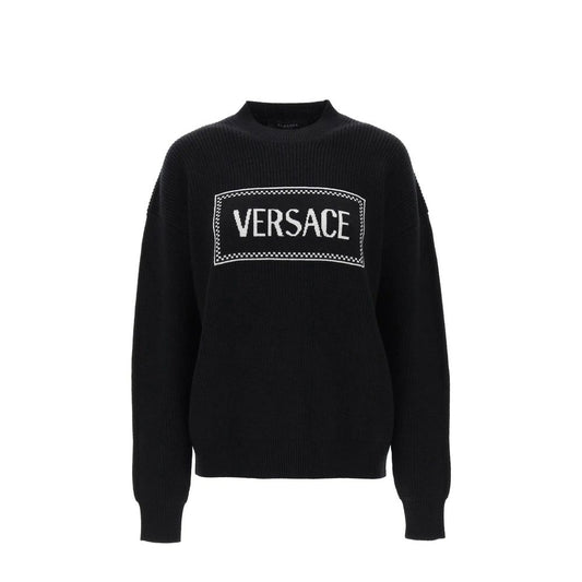 Pull à logo Versace