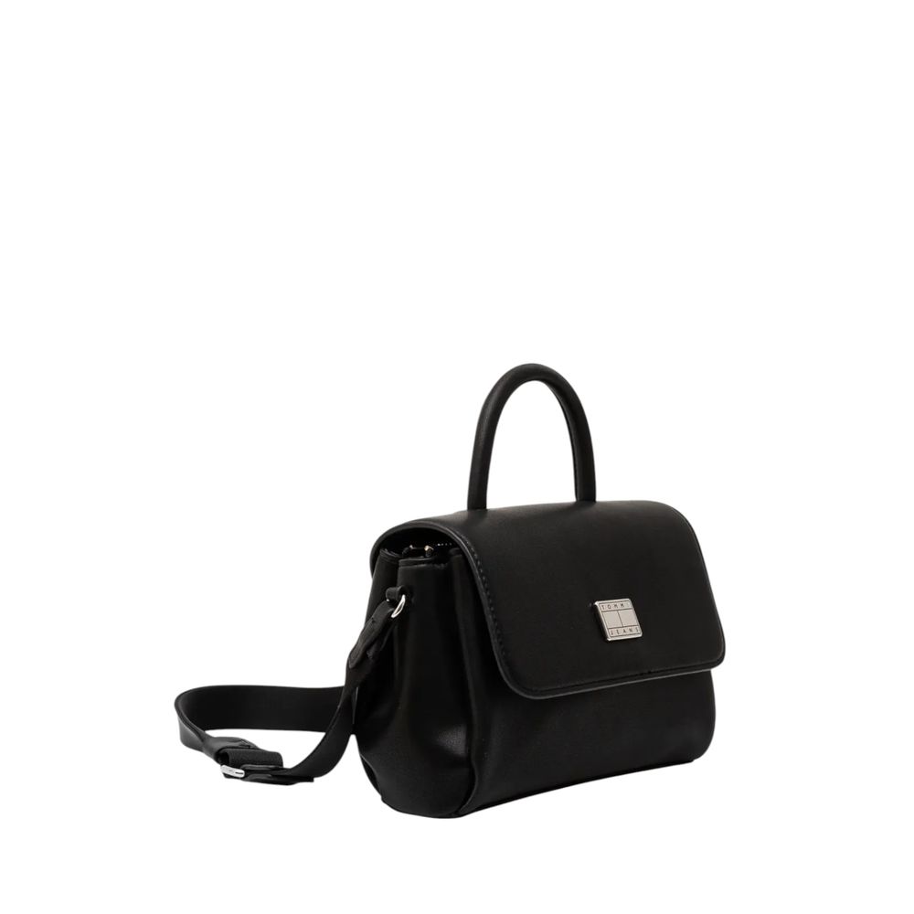 Tommy Hilfiger Zwarte Polyethyleen Handtas