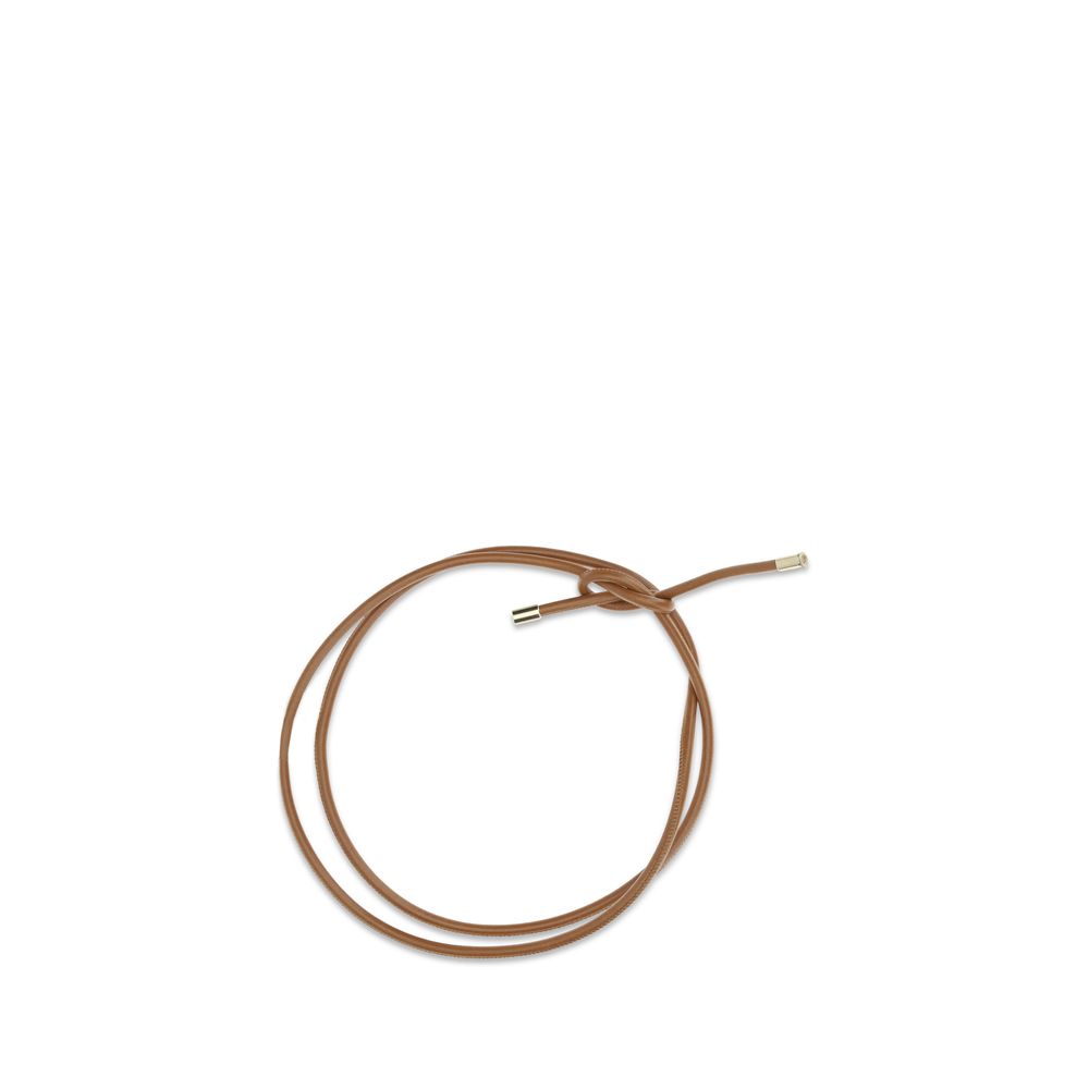Ceinture tubulaire Forte_Forte avec embouts métalliques