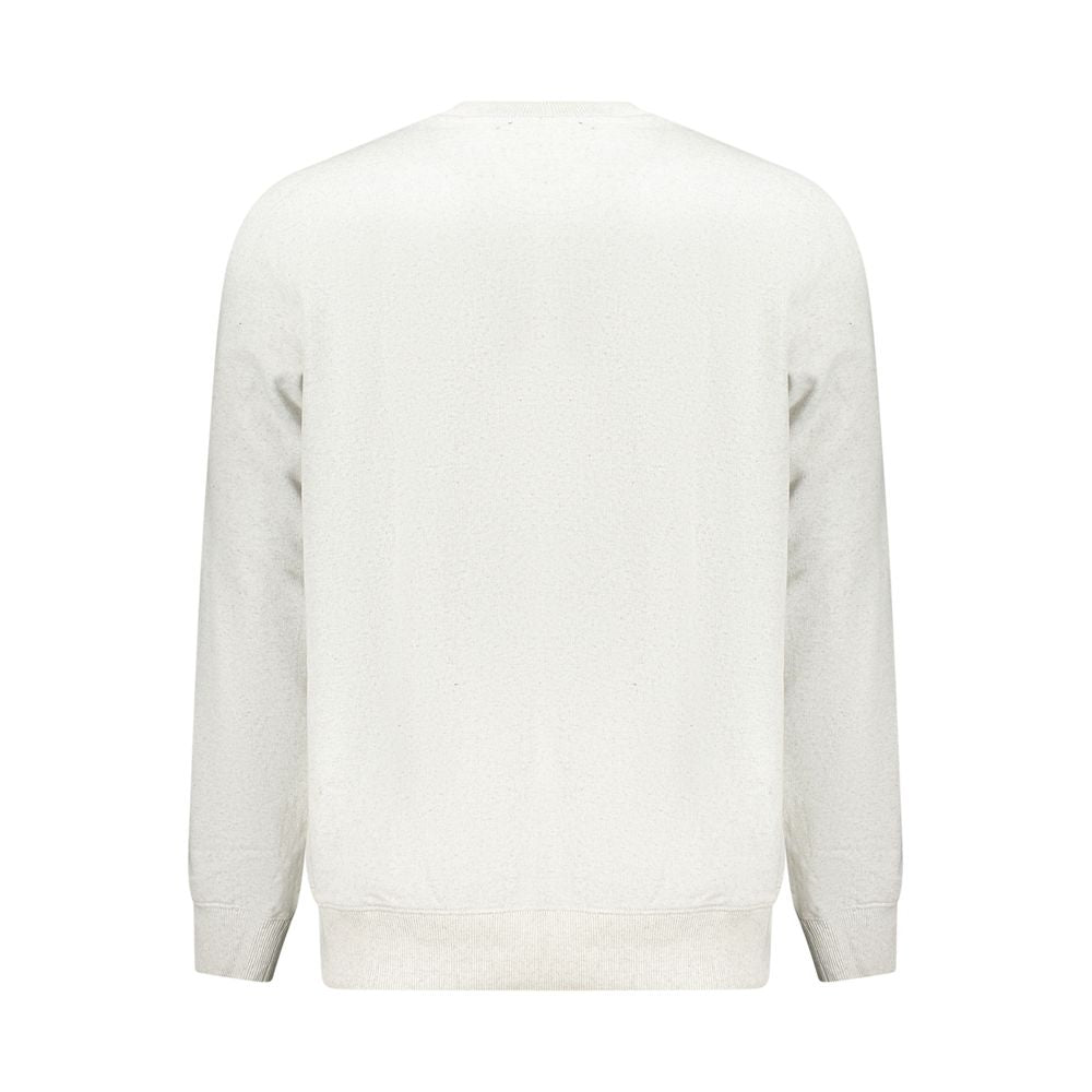 Pull en coton recyclé gris pour homme de la marque Accademia Militare