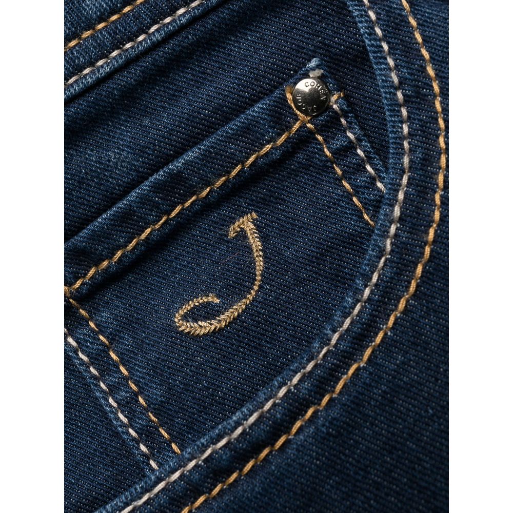 Jacob Cohen Blue Cotton Jeans Denim