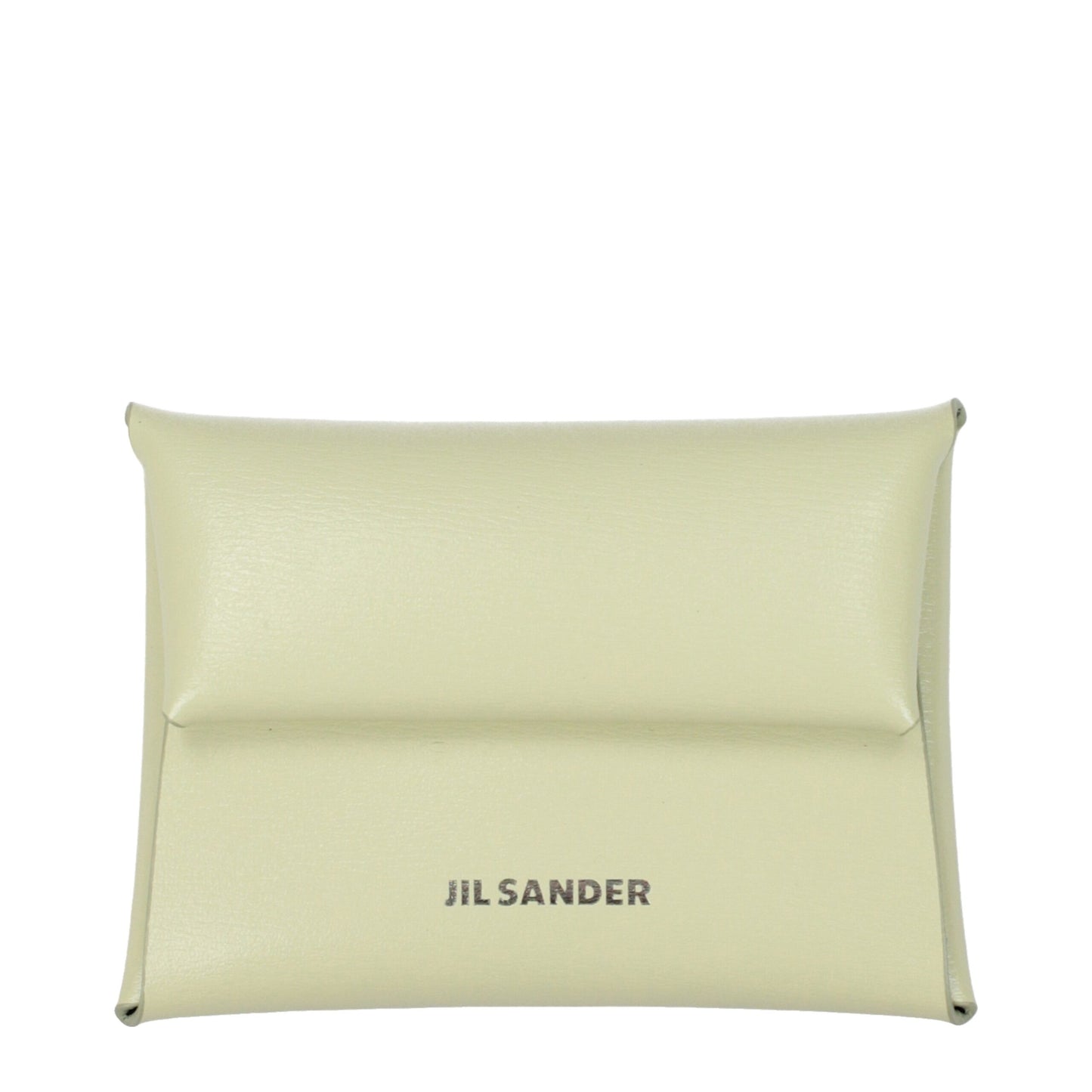 Portefeuilles en cuir vert Jil Sander