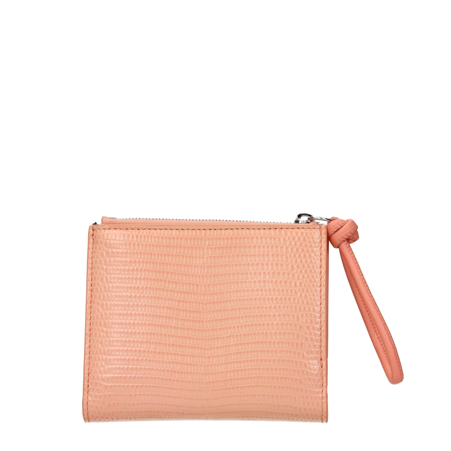Portefeuilles en cuir rose Jil Sander