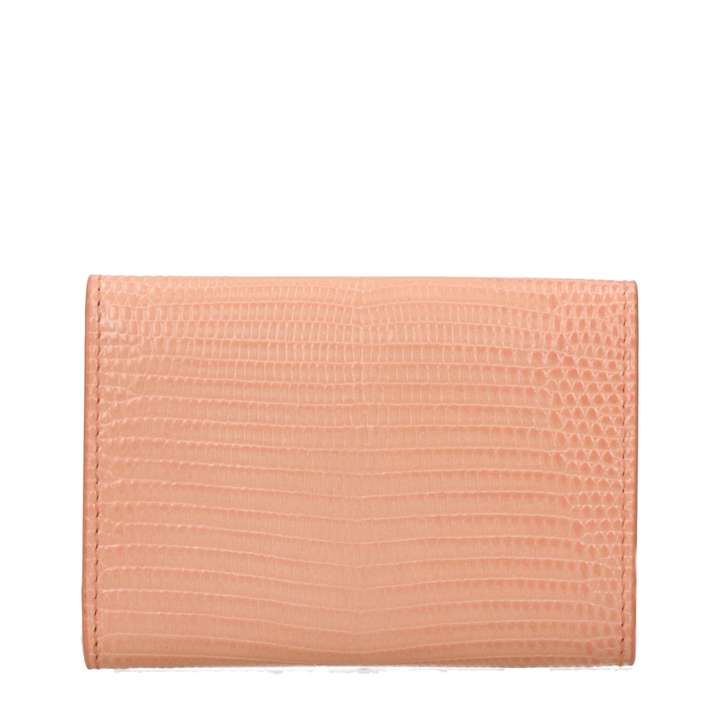 Portefeuilles en cuir rose Jil Sander