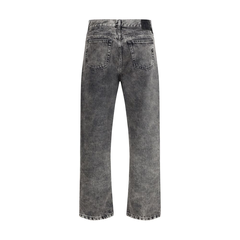 Jeans cinq poches PINKO avec mini clous