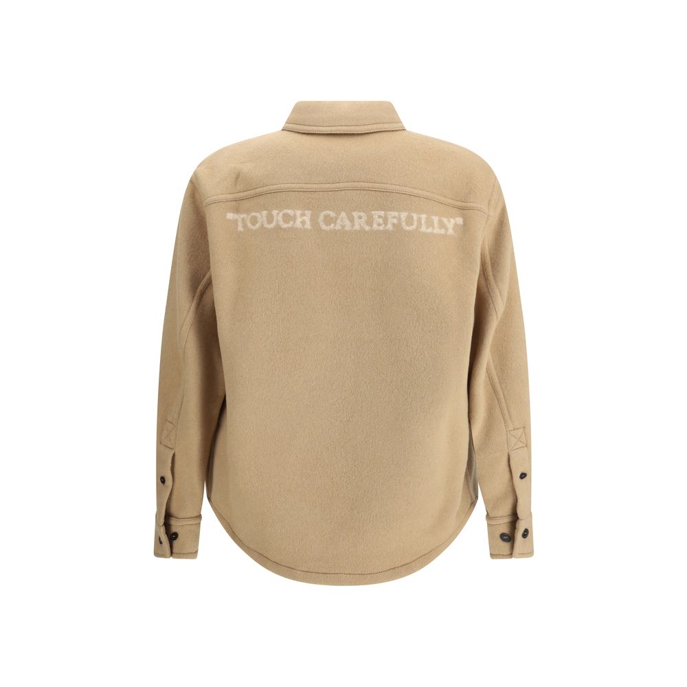 Milit Overshirt Off-White Quote Ws