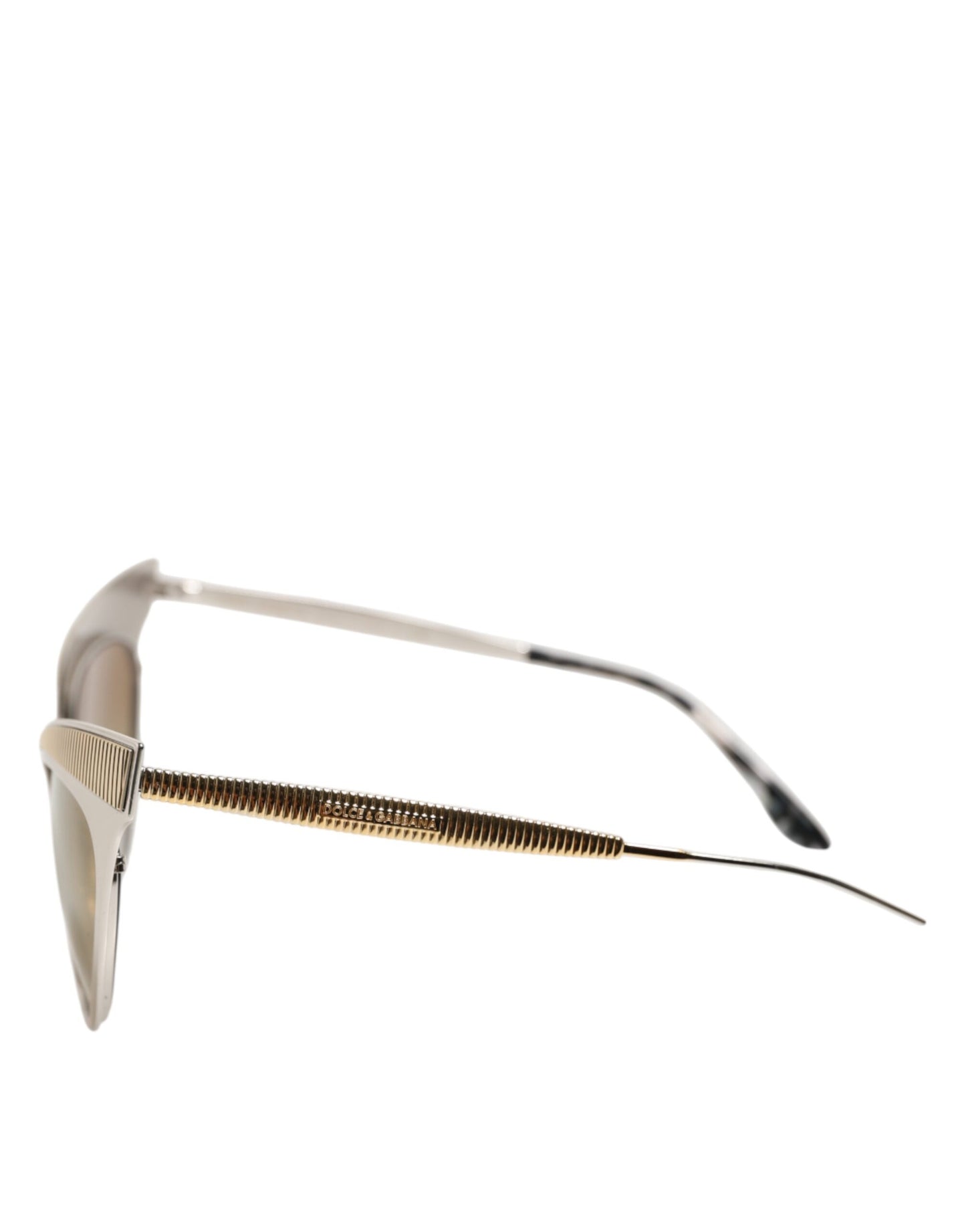 Dolce & Gabbana DG2178 Gold Metal Cat Eye Gradient Eyewear Sunglasses