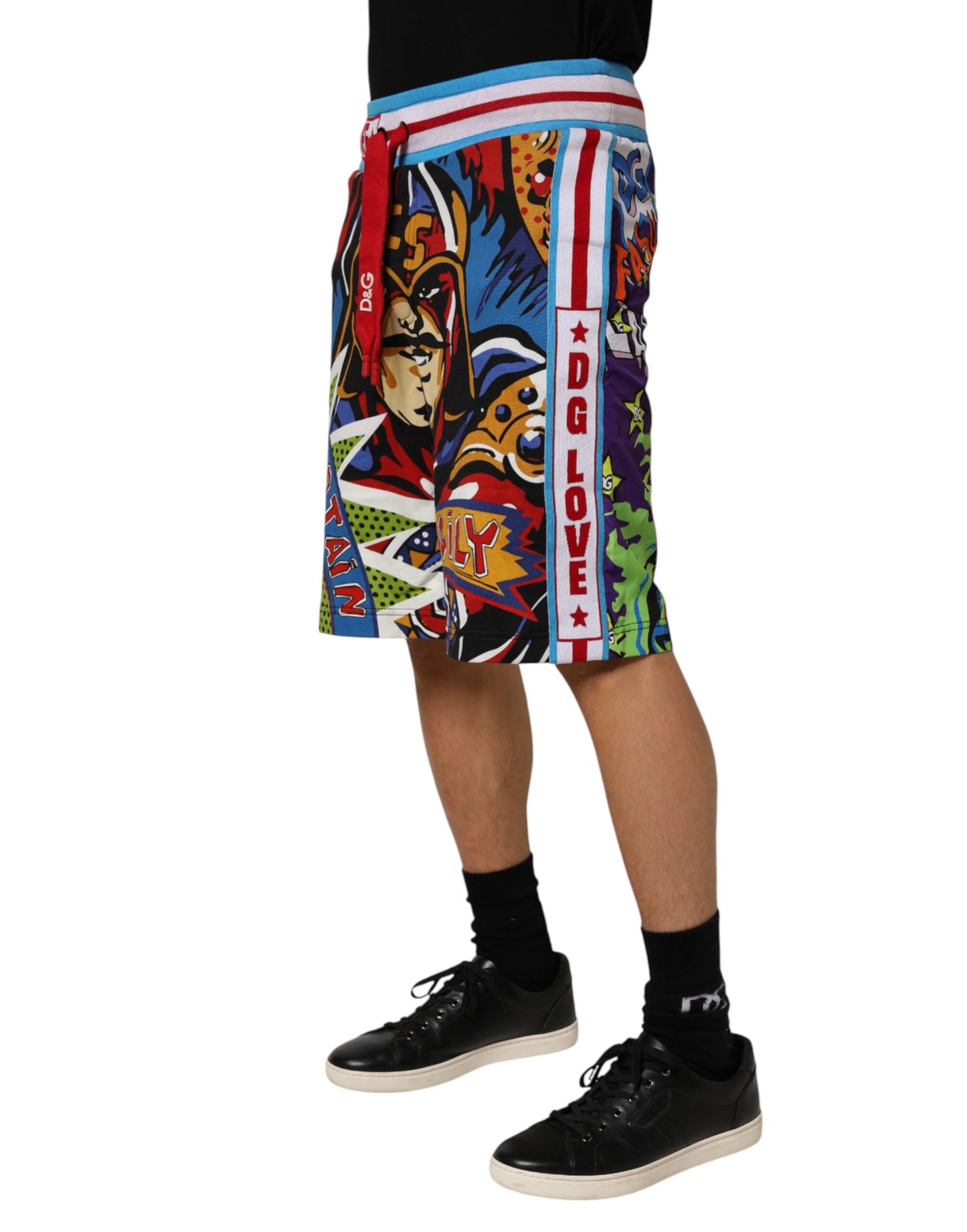 Short de bain bermuda Captain Sicily multicolore pour homme de Dolce & Gabbana