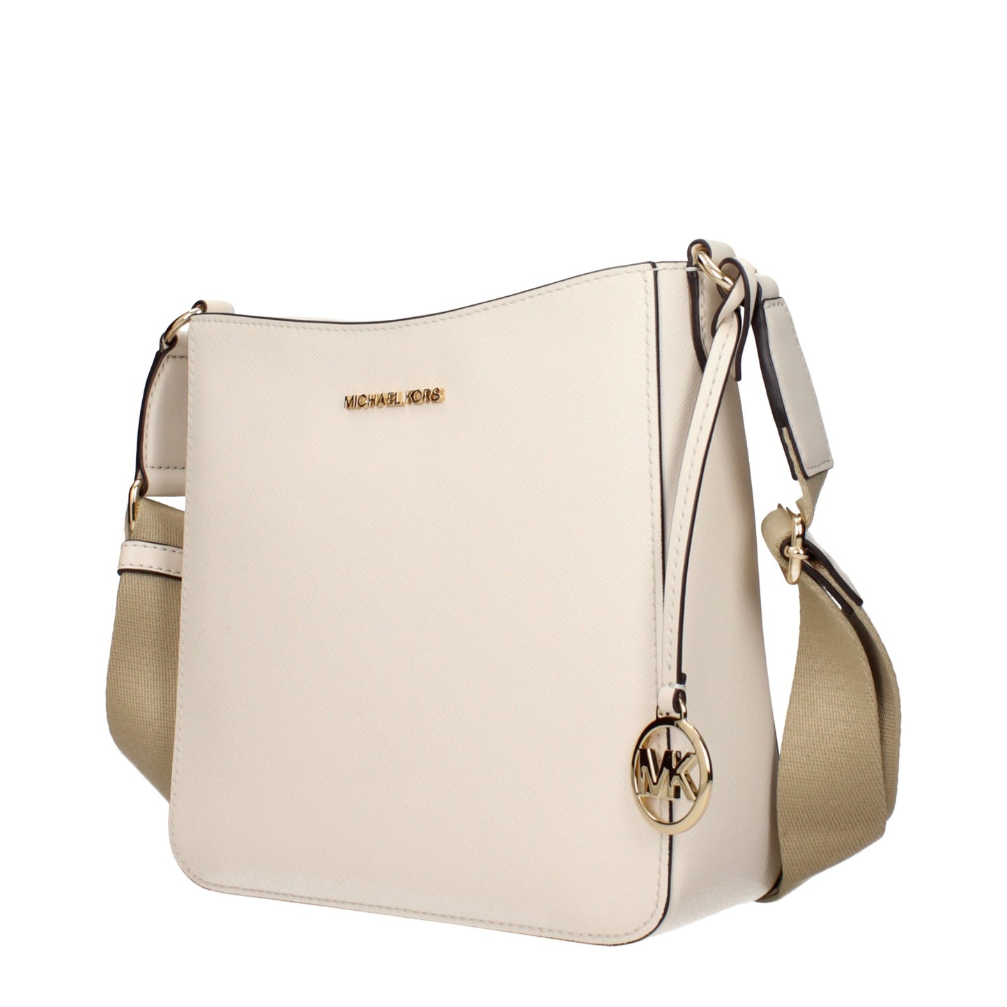 Sacs à bandoulière en cuir beige de Michael Kors