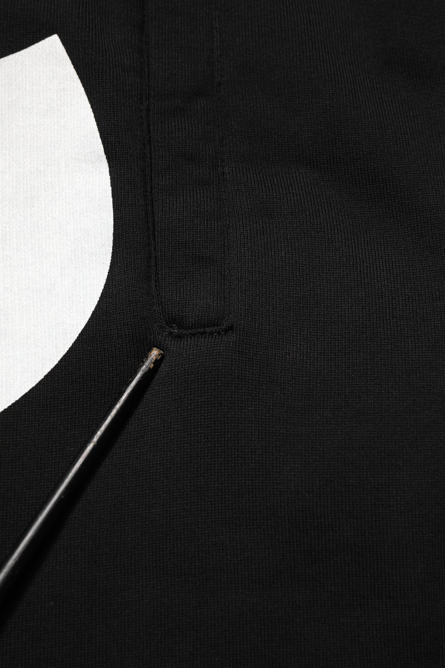 Pantalon de jogging en coton noir avec logo DG de Dolce & Gabbana