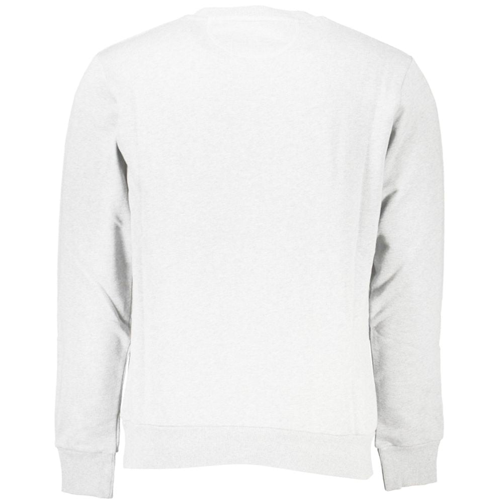 Sweat-shirt en coton blanc La Martina
