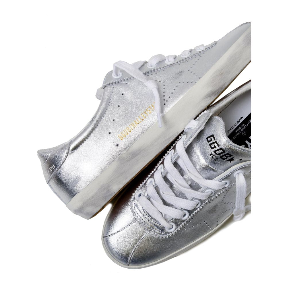 Sneaker en cuir gris pour homme Golden Goose