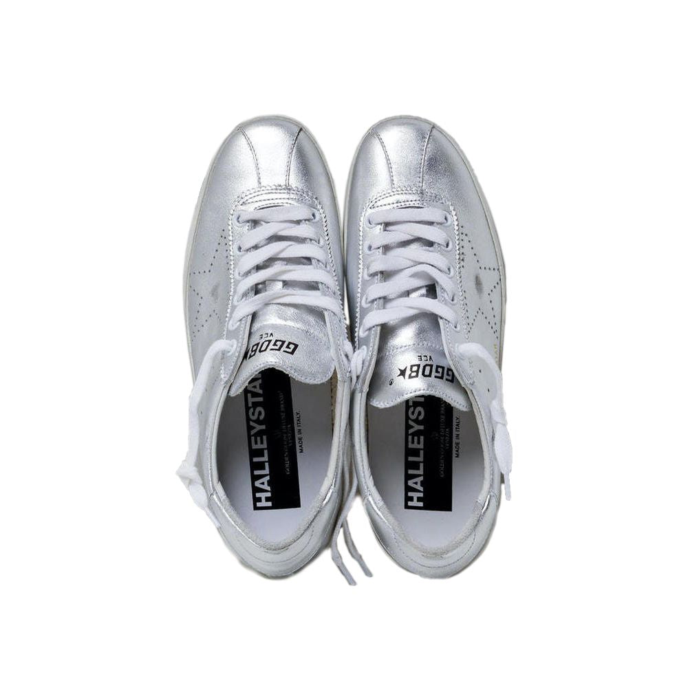 Sneaker en cuir gris pour homme Golden Goose