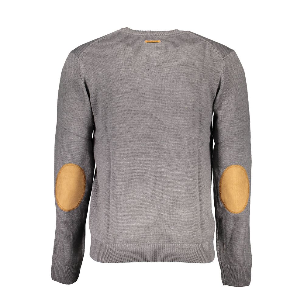 Pull en coton gris de Gianmarco Venturi