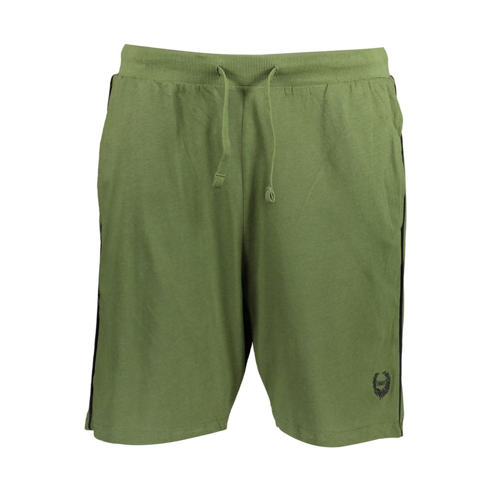 Pantalon en coton vert de Gianmarco Venturi