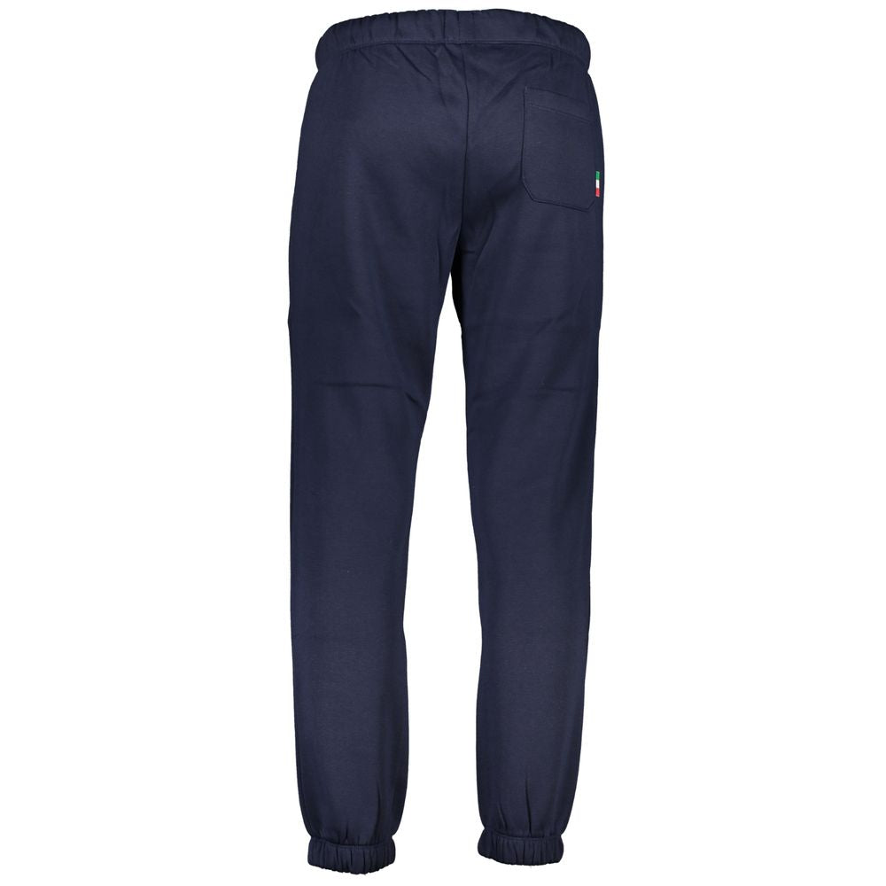 Pantalon en coton bleu de Gianmarco Venturi