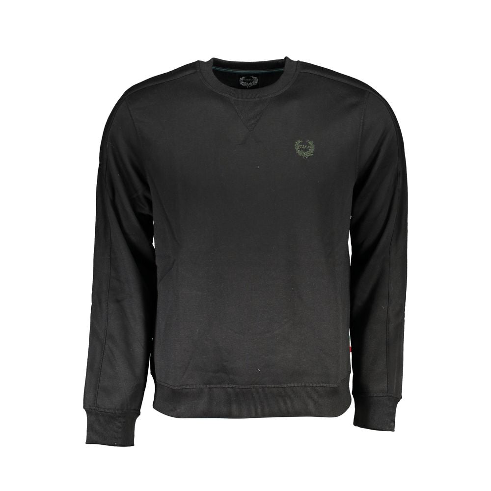 Sweat-shirt en coton noir de Gianmarco Venturi