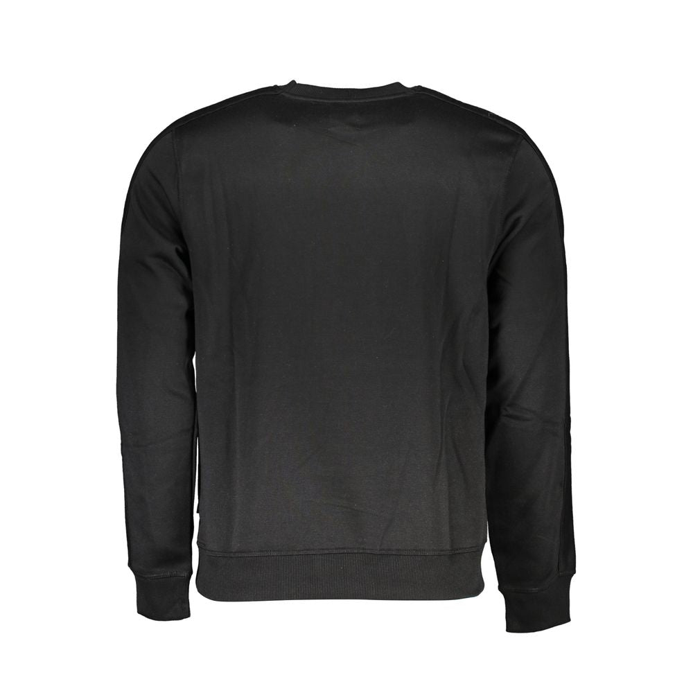 Sweat-shirt en coton noir de Gianmarco Venturi