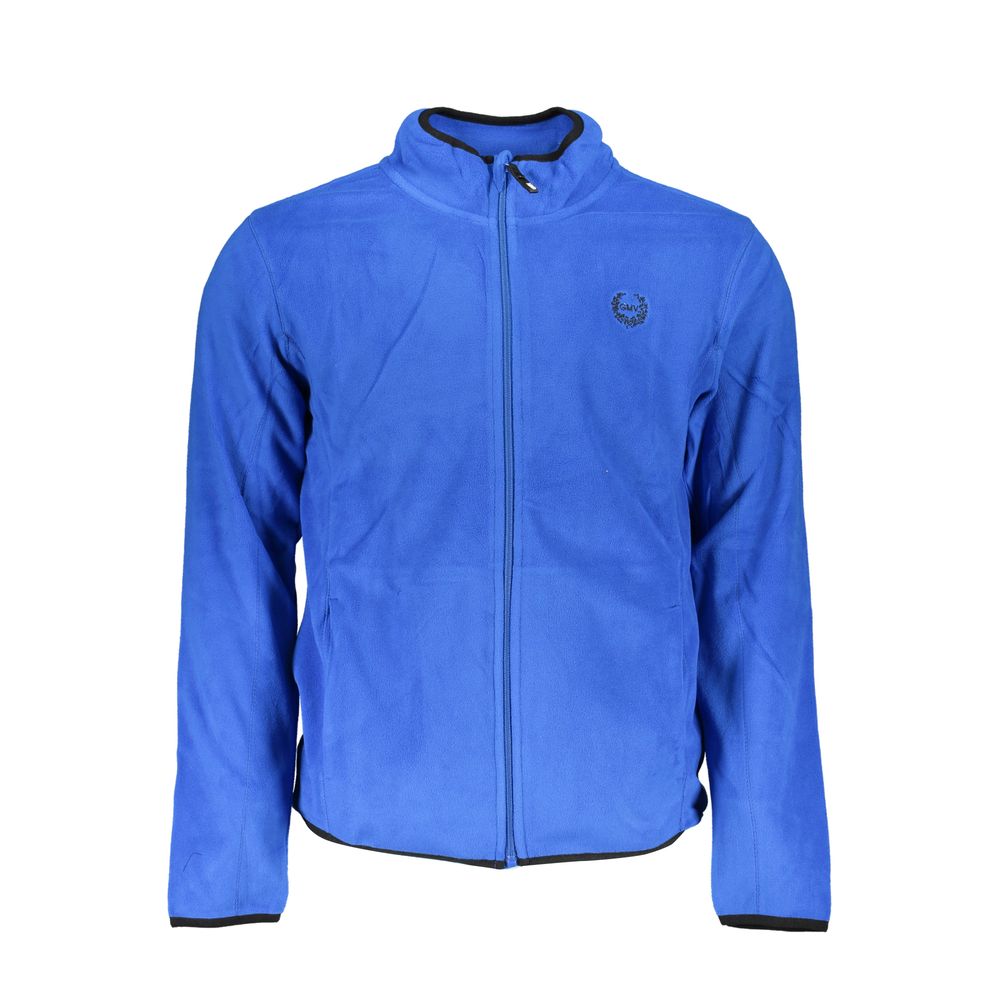 Sweat-shirt en polyester bleu de Gianmarco Venturi