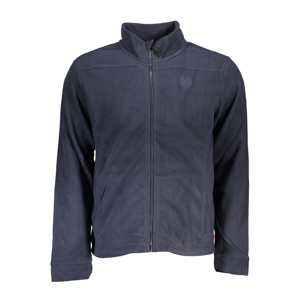 Sweat-shirt en polyester bleu de Gianmarco Venturi