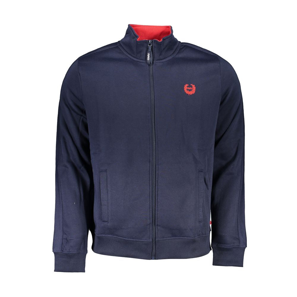 Sweatshirt en coton bleu de Gianmarco Venturi