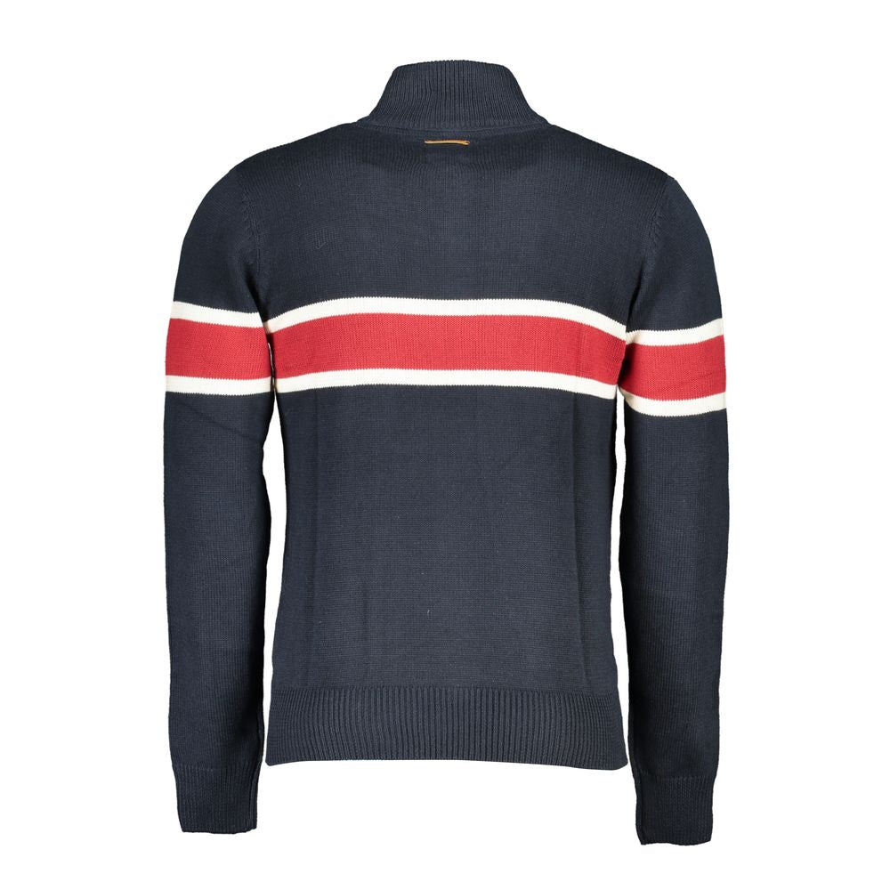 Pull en coton bleu de Gianmarco Venturi
