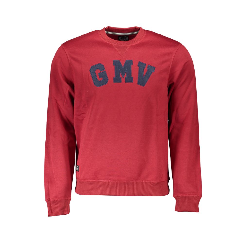 Sweatshirt rouge en coton de Gianmarco Venturi