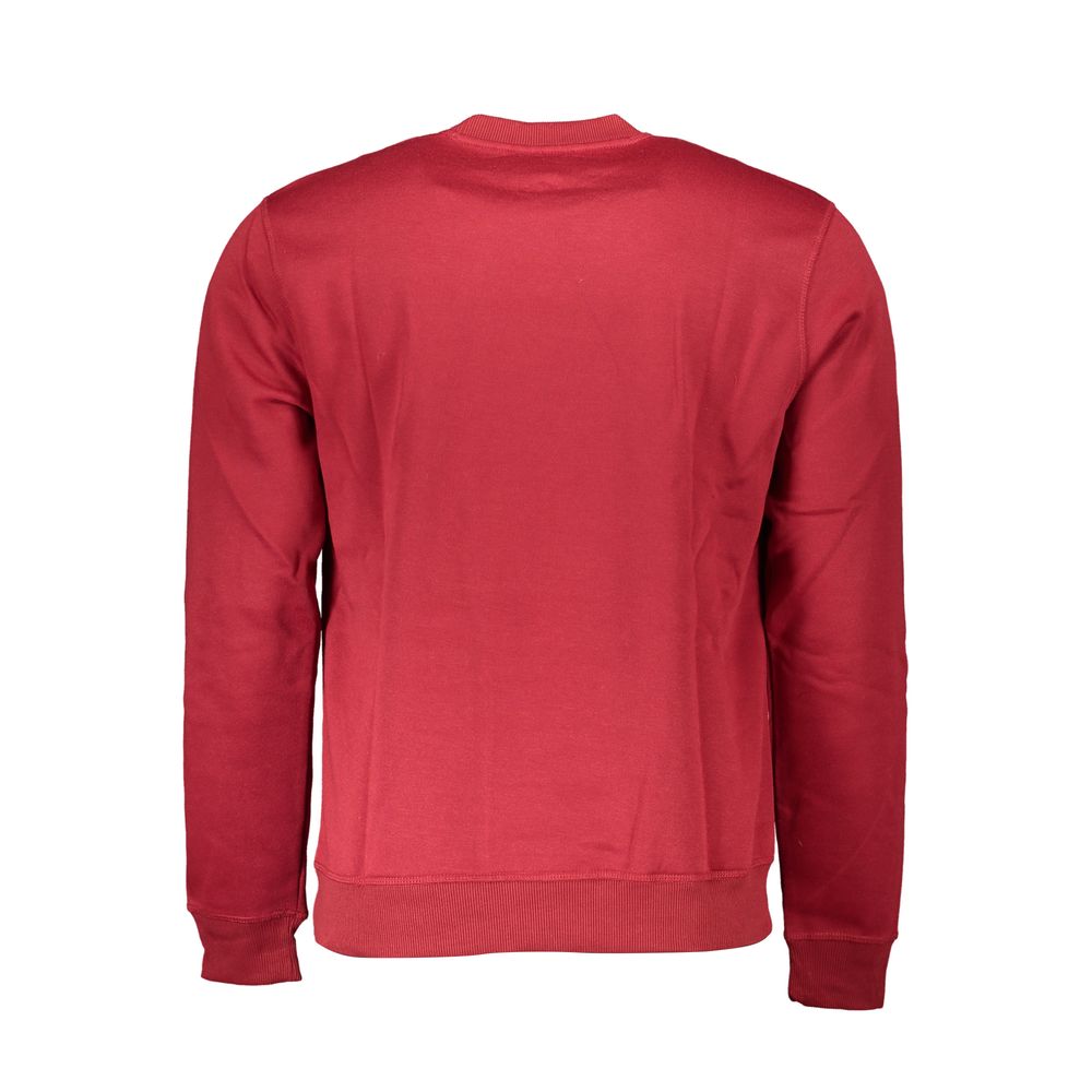 Sweatshirt rouge en coton de Gianmarco Venturi