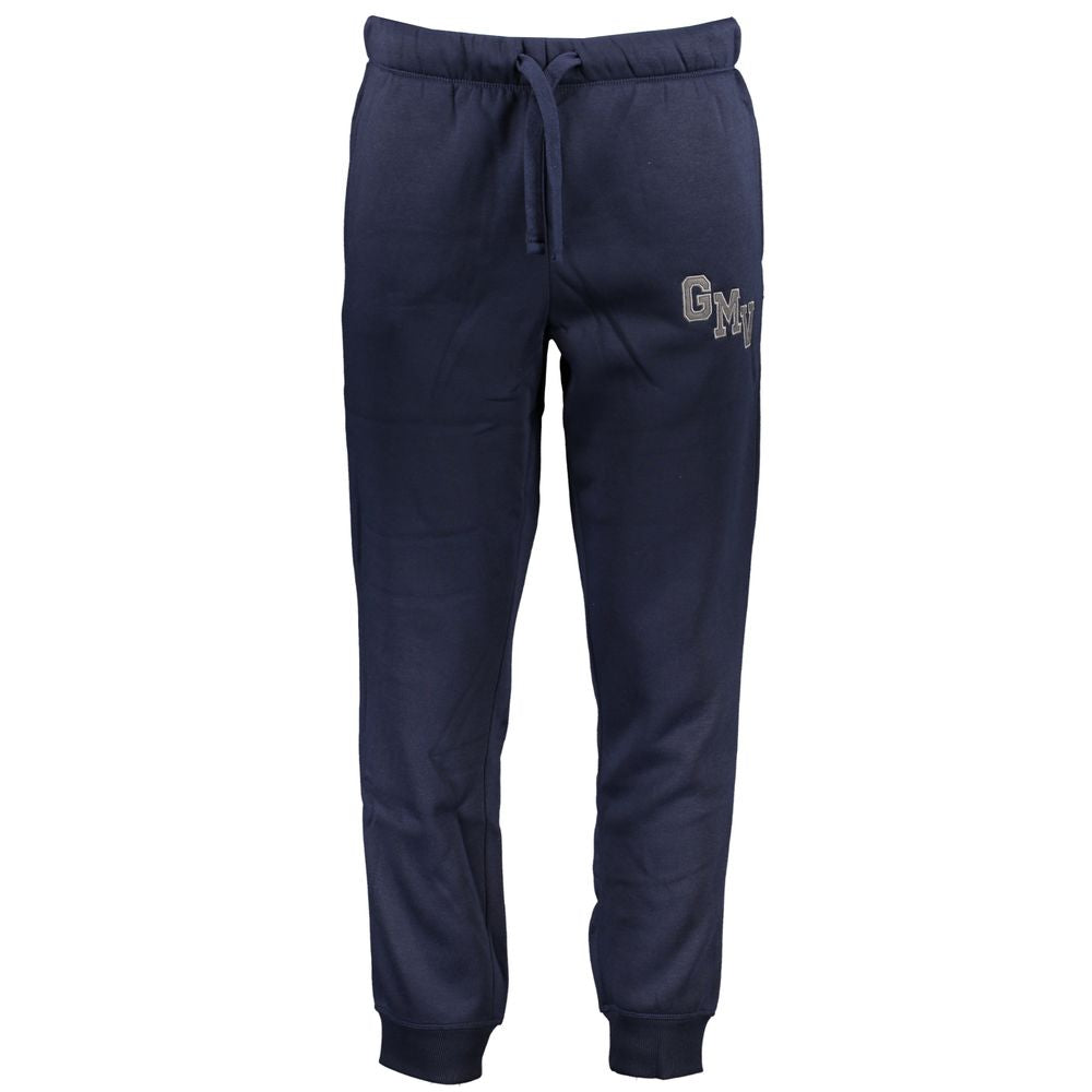 Pantalon en coton bleu de Gianmarco Venturi