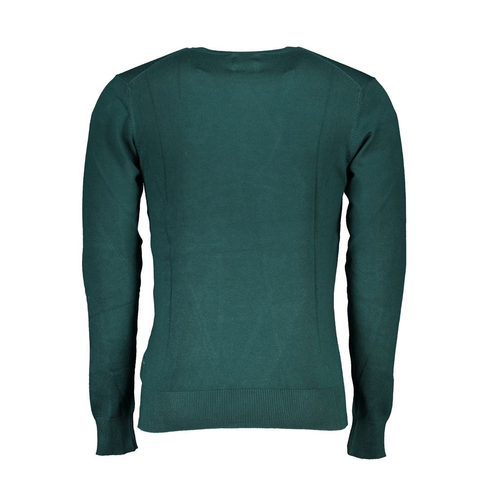 Pull en viscose verte de Gianmarco Venturi