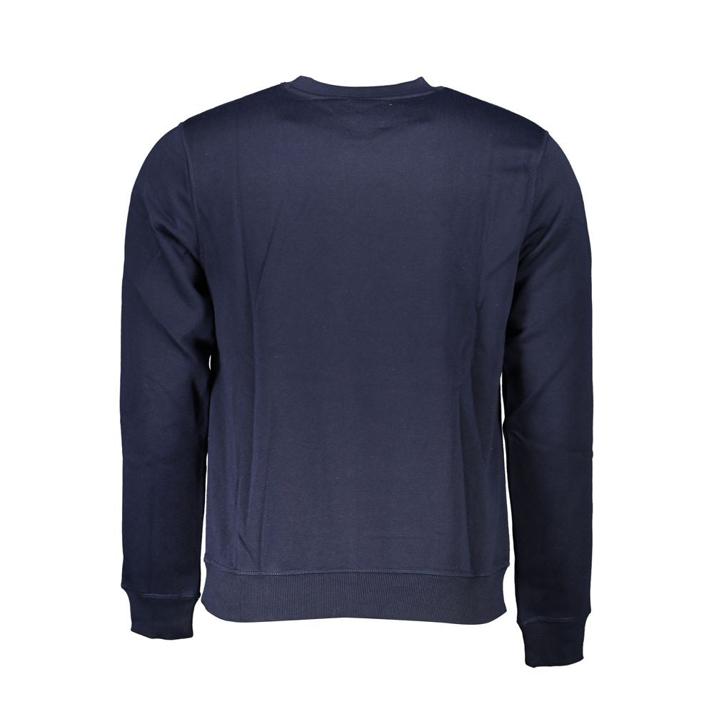 Sweatshirt en coton bleu de Gianmarco Venturi