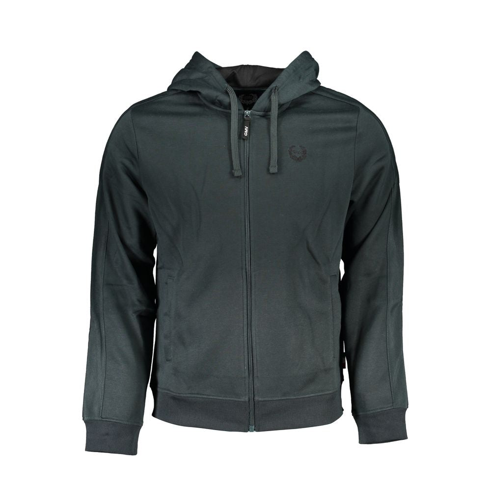 Sweat-shirt en coton vert de Gianmarco Venturi