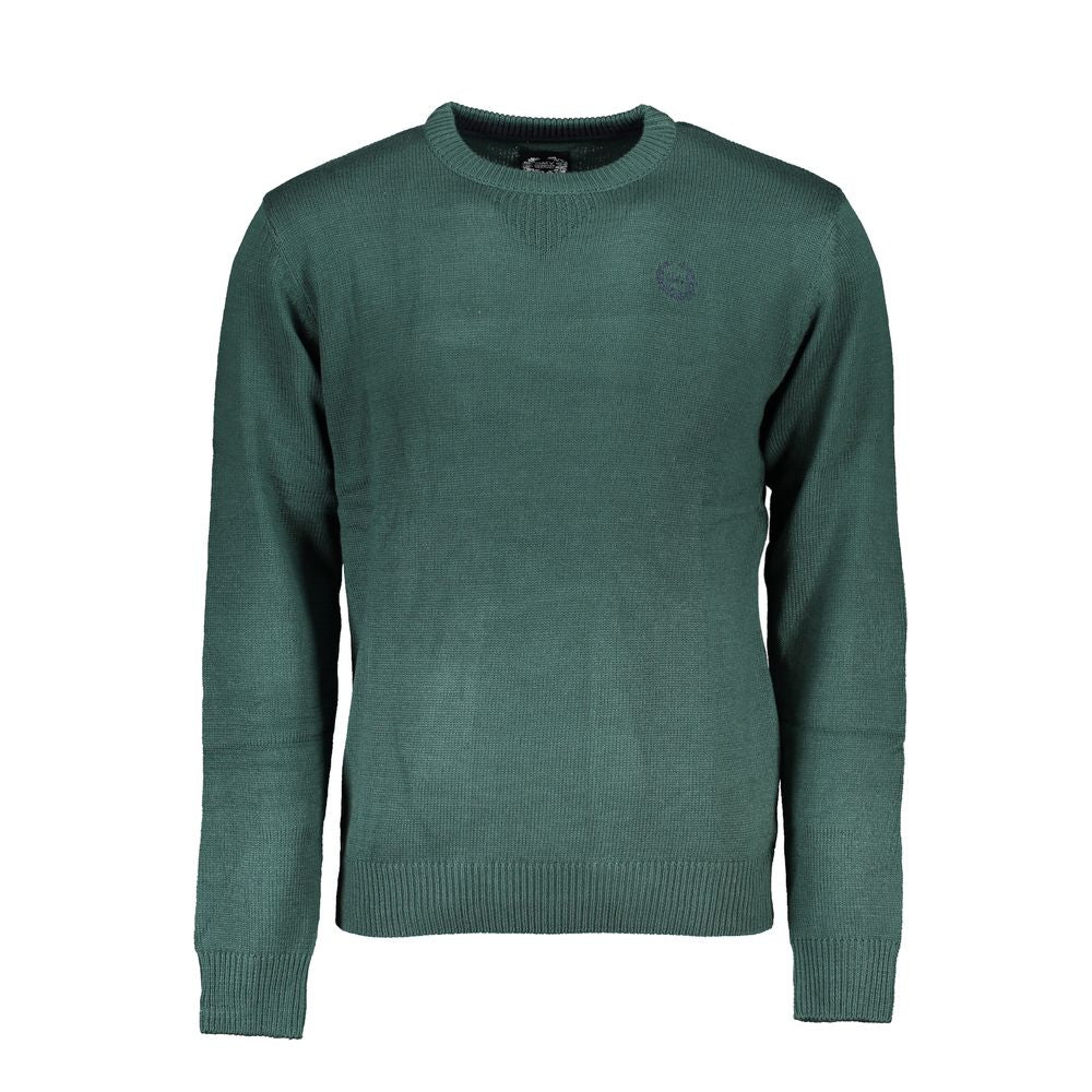 Pull en coton vert de Gianmarco Venturi