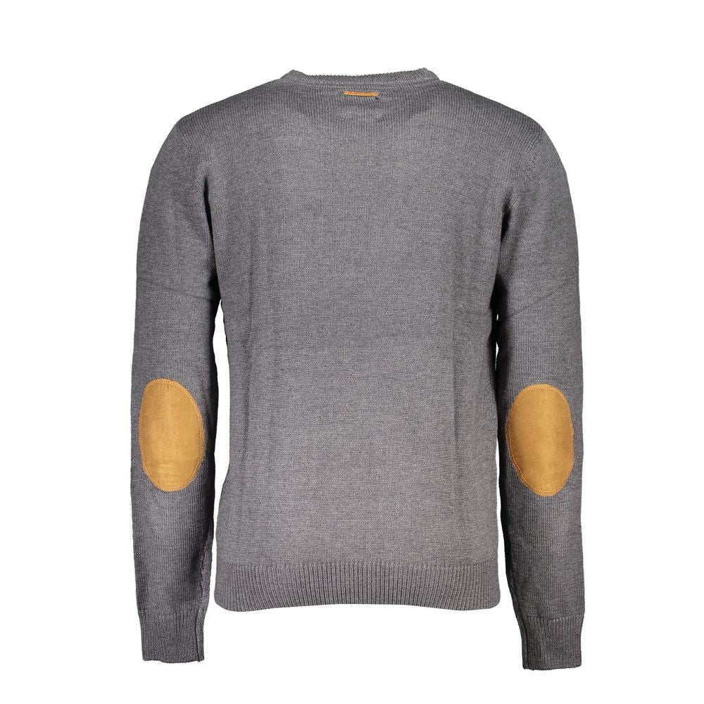 Pull en coton gris de Gianmarco Venturi