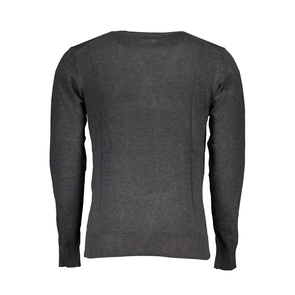 Pull en viscose gris de Gianmarco Venturi