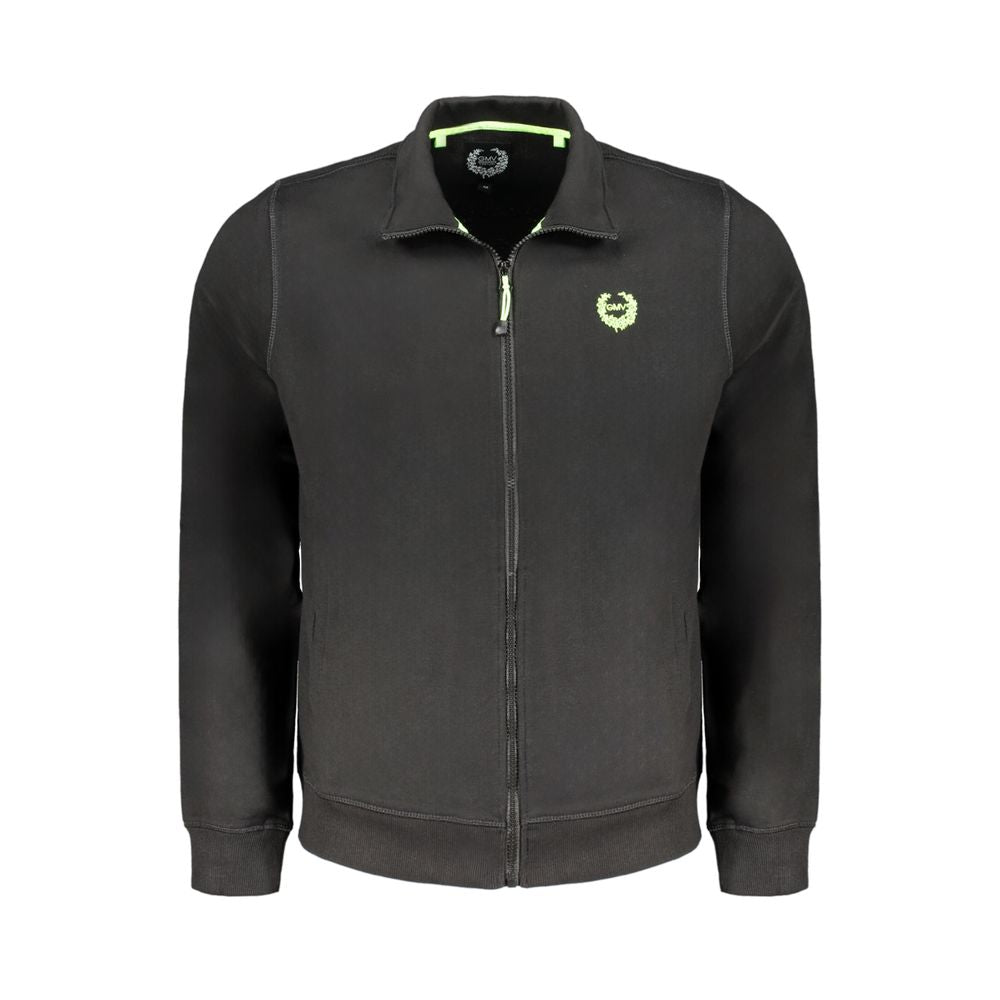 Sweatshirt en coton noir de Gianmarco Venturi