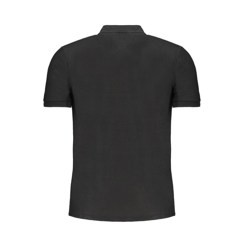 Polo en coton noir de Gianmarco Venturi