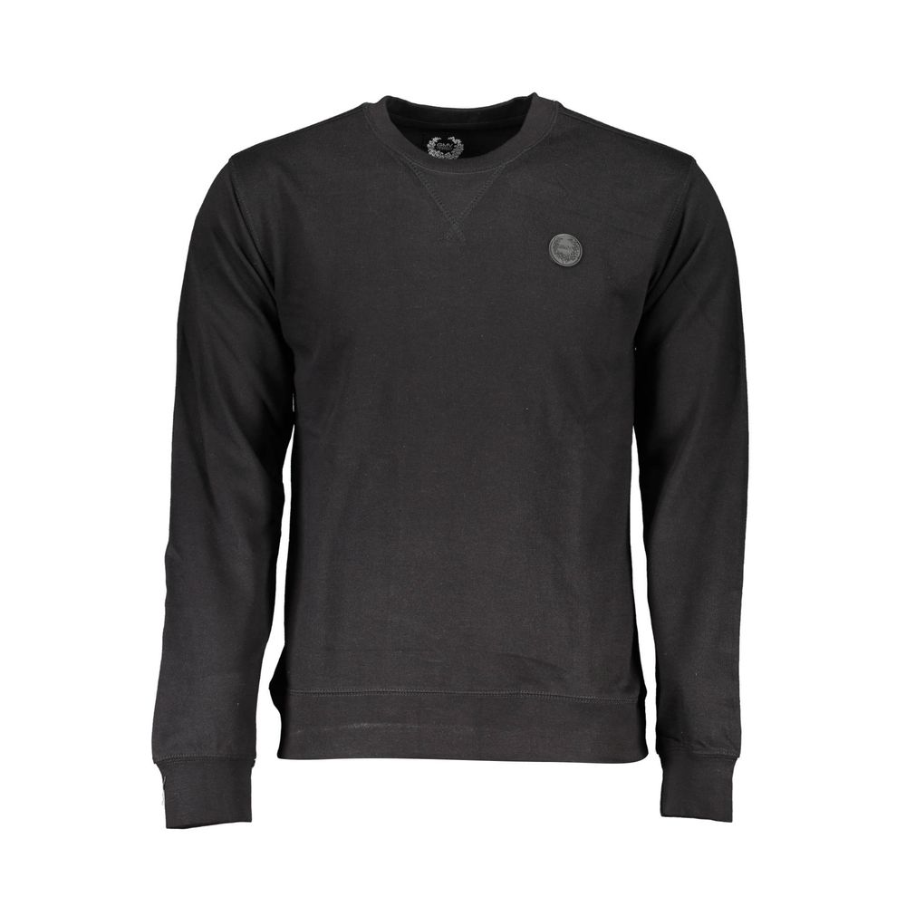 Sweatshirt en coton noir de Gianmarco Venturi
