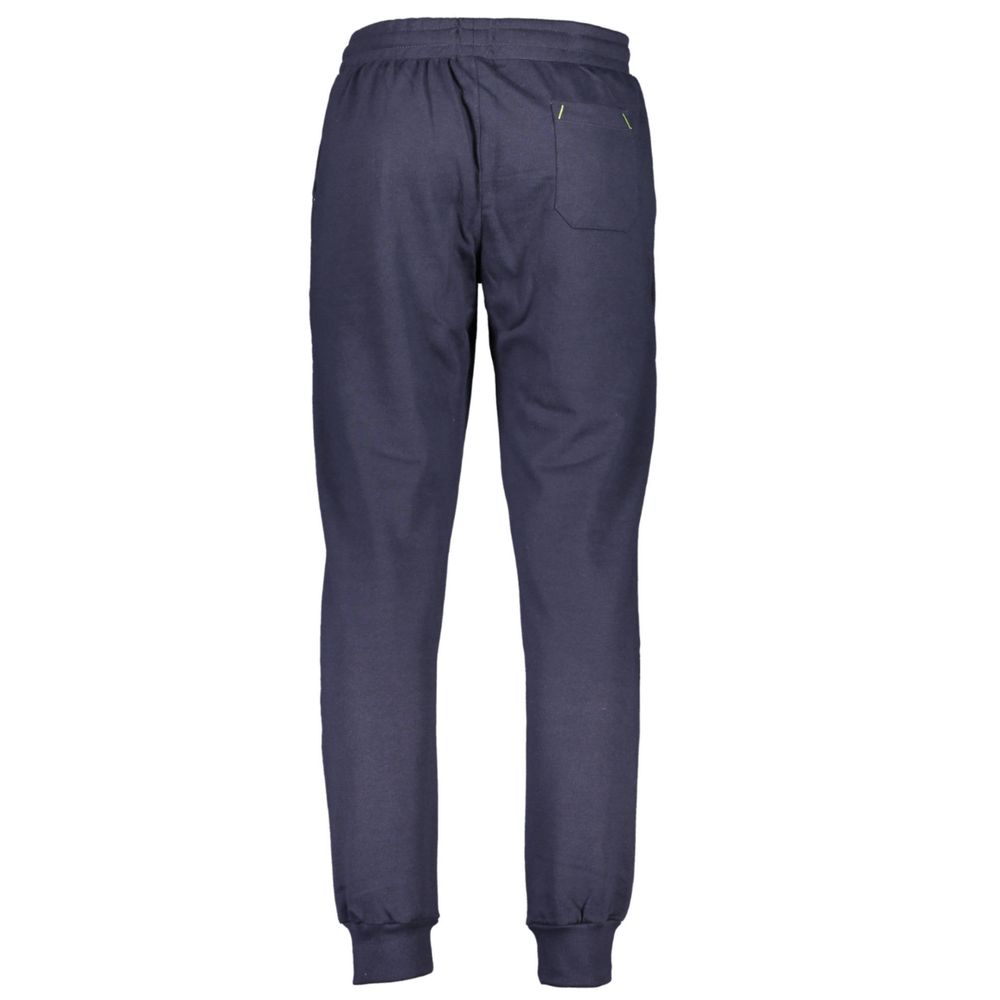 Pantalon en coton bleu de Gianmarco Venturi